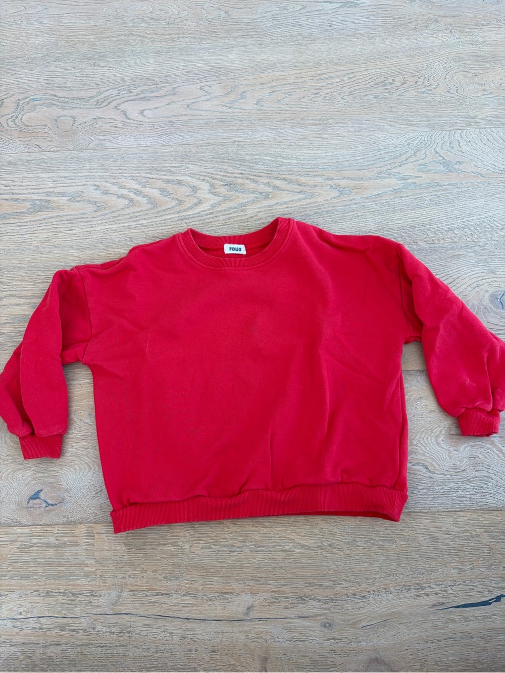 ROUX Red Crewneck